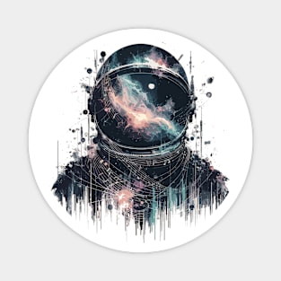 Dark Fantasy Music Spaceman Magnet